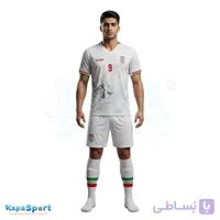 ست ورزشی سه تکه تیم ملی انگلیس جام جهانی 2026 مدل هری کین | تیشرت ، شورت و جوراب ورزشی