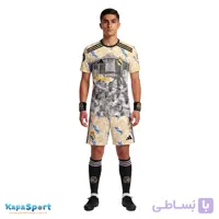 ست هفت تکه ورزشی رئال مادرید مدل اساطیر | تیشرت ، شورت ، جوراب ، بازوبند ، مچ بند ورزشی و شوزبگ (پسرانه و مردانه)