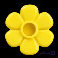 بیس خام «جا شمعی گل شش‌پر»قطر 9.5 سانت