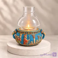 قالب سیلیکونی جاوارمری هخامنشی طرح درشت ارتفاع 11.5 و عرض 8 سانت