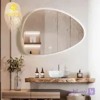 آینه بک لایت دفرمه مدل 2089