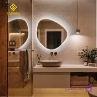 آینه بک لایت دفرمه مدل 2088