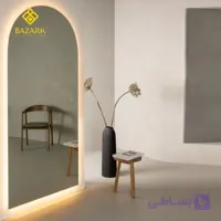 آینه بک لایت قدی مدل 2104