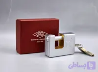 قفل کتابی گیرا 036 super G استیل_نقره ای_کروم