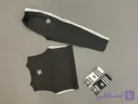 ست تاپ و شلوار ورزشی زنانه مدل فلامنت ادیداس کد 0540