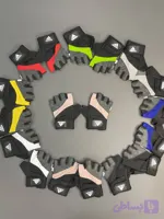 دستکش ورزشی زنانه مدل دو‌ رنگ چسبی ادیداس کد 0337 Adidas