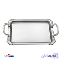 سینی استیل یک میل یونیک بدون پایه بزرگ مدل UN-4025