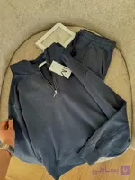 ست دورس نیم زیپ و شلوار zara کد 59
