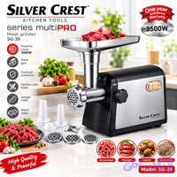 چرخ گوشت سیلور کرست SG-39 | توان 3500 وات | سیستم 3 کاره