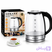 کتری برقی سوکانی مدل SK-SH-1098 ظرفیت 2 لیتر توان 1500 وات