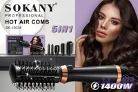 برس حالت‌دهنده حرفه‌ای ۵ در ۱ سوکانی SK-15034 | خشک کردن سریع و براشینگ همه‌کاره