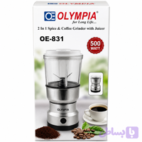 آسیاب و مخلوط کن 2 کاره المپیا مدل OE-831 توان 500 وات