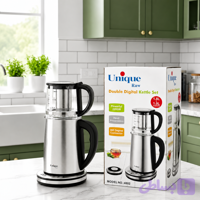 چای‌ساز یونیک راو مدل 4802 | کتری 1.8 لیتری و قوری 1 لیتری