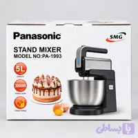 همزن کاسه‌دار پاناسونیک مدل PA-1993 توان 3000 وات کاسه استیل 5 لیتری