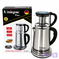 چای ساز روهمی یونیک پلاس مدل UP-2031 توان 2000 وات | کتری و قوری دیجیتال