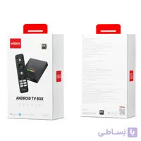 اندروید باکس هیسکا مدل HISKA BOX A12 Android TV 12 | پشتیبانی از 8K