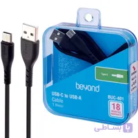 کابل شارژ تایپ سی فراسو مدل BUC-401 طول ۱ متر فست شارژ