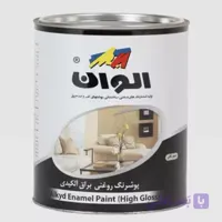 رنگ روغنی نارنجی الوان کد 141 حجم 1000 میلی لیتر