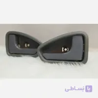 دستگیره درب بازکن پراید 131فلزی طوسی