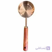 پیمانه دسته چوبی طلایی 80ml
