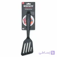 کفگیر شیاردار تمام سیلیکونی شنگیا