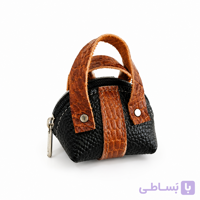 کیف جاکلید و فلش تمام چرم طبیعی /mini376