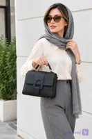 کیف زنانه چرم طبیعی مدل الورا 34 Elora