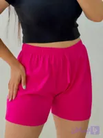 شورتک زنانه قواره‌دار راحتی پنبه سوپر