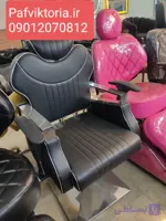 صندلی اصلاح آرایشگاهی  گلایل دسته فلز سینی مربع شرکتی ارسال به سراسر ایران