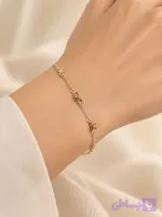 دستبند پنج آویز پاپیون
