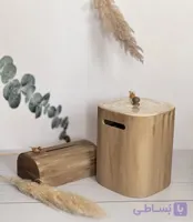 جا‌دستمالی چوب و رزین تکنیک دریا کارِدست