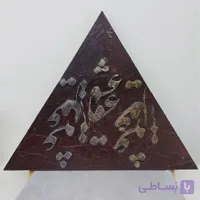 تابلوی کار دستِ نقش برجسته “مثلث عقل و عشق”