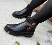نیم بوت طبی مدل خزان جذاب کد 100350 شریف