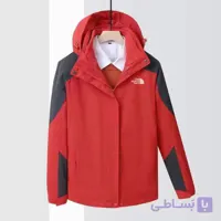 کاپشن دوپوش کوهنوردی و استفاده روزمره  برند The North Face