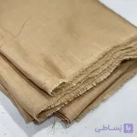 کتان لمه ژاکارد کرمی
