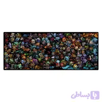 دسک پد هومرو مدل HXD001 طرح Dota 2 سایز 40×100 سانتی‌متر