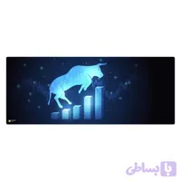 دسک پد هومرو مدل HX273 طرح فارکس و ترید سایز 40×100 سانتی‌متر