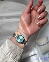 ساعت زنانه کاسیو ،ساعت مچی زنانه صفحه رنگی ،ساعت زنانه شیک کد 56754casio