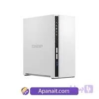 ذخیره ساز تحت شبکه کیونپ مدل TS-233 ظرفیت ۲ گیگابایت