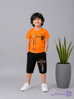 تیشرت شلوارک پسرانه LOS سایز 45تا55 کد 2005026