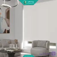 پرده شید شاین رنگ سفید - پرده شاپ
