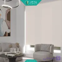 پرده شید شاین رنگ شیری - پرده شاپ