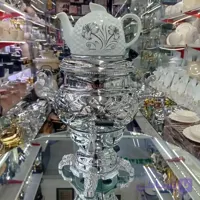سماور گازی مهدیس سه کاره 6 لیتر بدنه برنجی با قوری بدون تنوره با 1 سال ضمانت (بدنه ترک)با ضمانت فروش ویژه