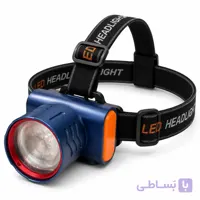 چراغ پیشانی اسمال سان مدل کیف دار ZY-H136 با نور مهتابی