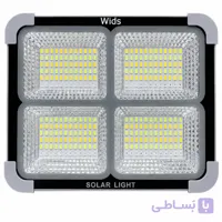 پروژکتور شارژی و خورشیدی 200 وات ویدز مدل 6BATTRY با 288 لامپ LED