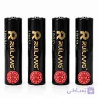 باتری لیتیومی قابل شارژ روی لانگ مدل 18650 با ظرفیت 3800میلی آمپر بسته 3عددی