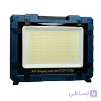 پروژکتور شارژی خورشیدی مدل W8109.2. به همراه 8عدد باتری لیتیوم قابل دسترس پاوبانک دار