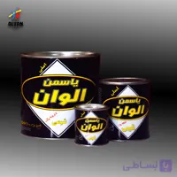 رنگ روغنی سفید براق الوان گالن ۴ کیلویی