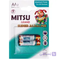 باتری قلمی MITSU سوپر آلکالاین کارتی 2عددی