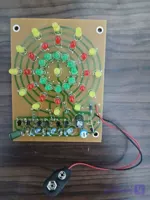 کیت آموزشی چراغ چشمک زن کد AK303